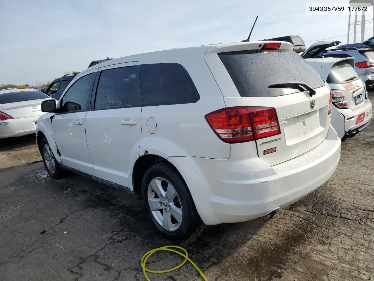 2009 Dodge Journey Sxt VIN: 3D4GG57V59T177672 Lot: 78313394