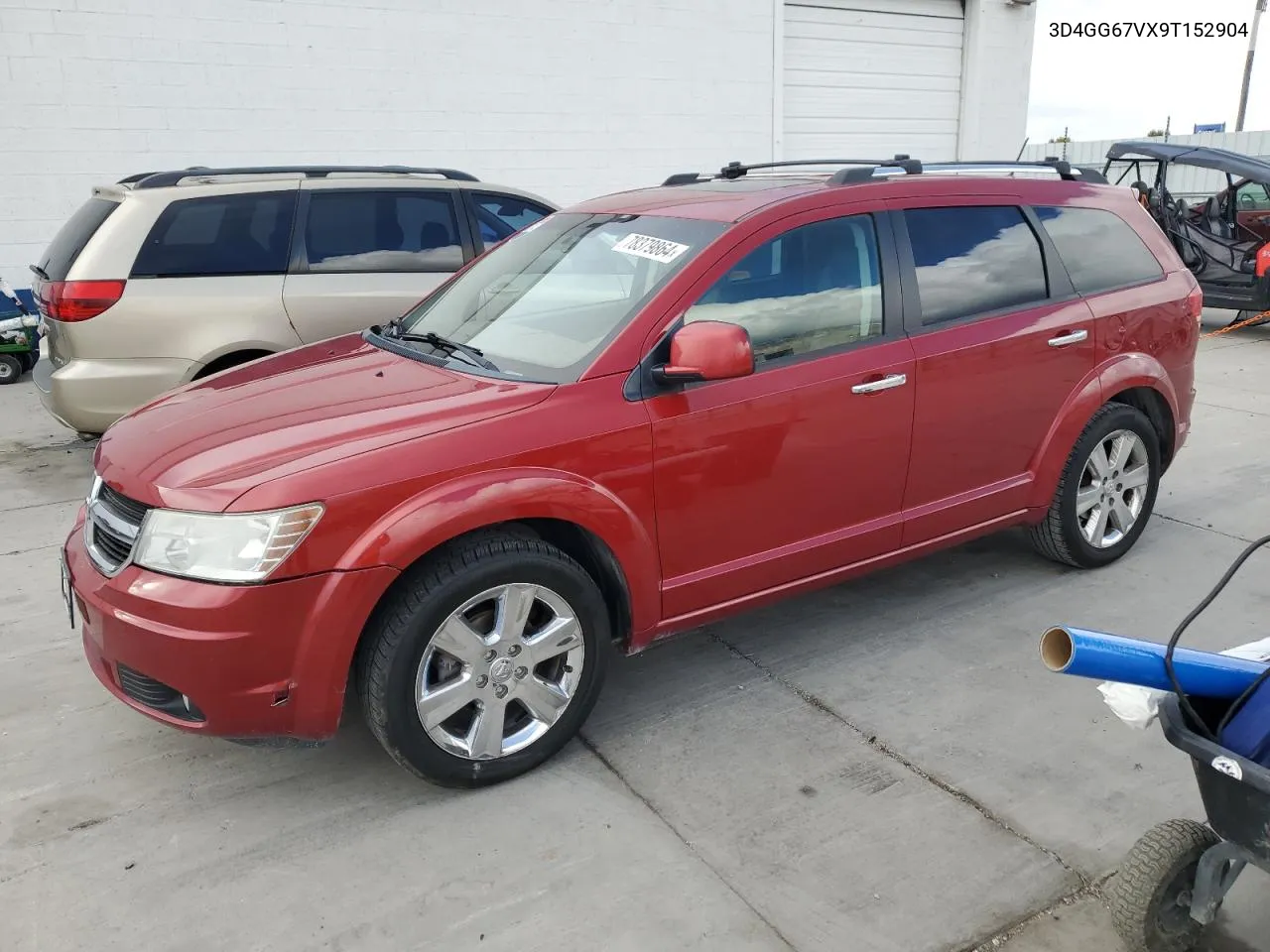 2009 Dodge Journey R/T VIN: 3D4GG67VX9T152904 Lot: 78379864