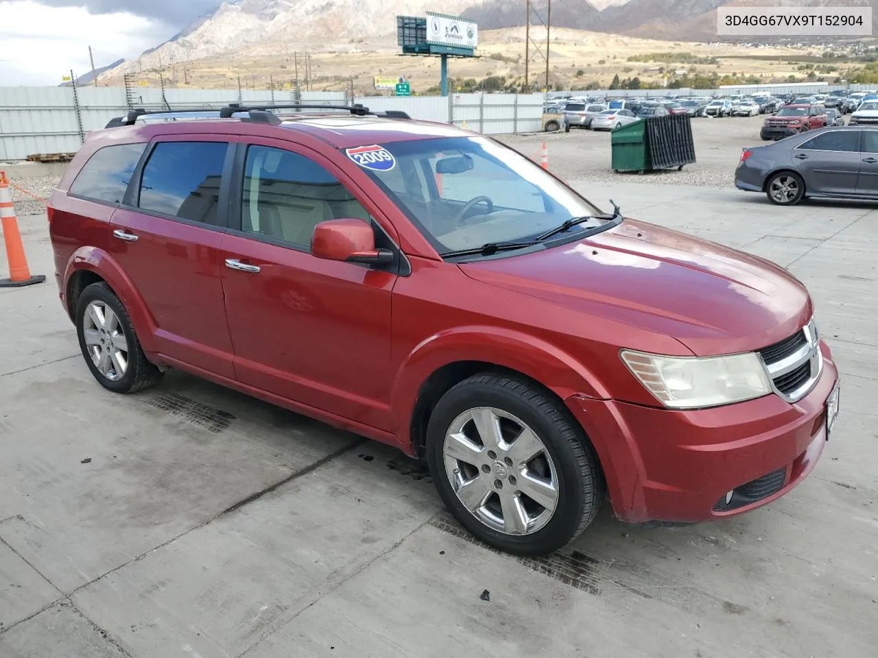 2009 Dodge Journey R/T VIN: 3D4GG67VX9T152904 Lot: 78379864