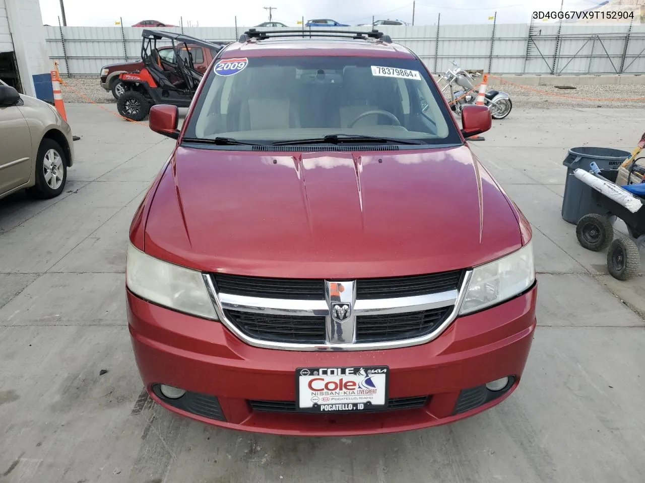 2009 Dodge Journey R/T VIN: 3D4GG67VX9T152904 Lot: 78379864