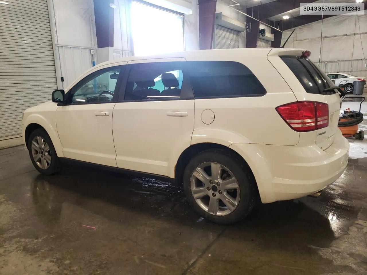 2009 Dodge Journey Sxt VIN: 3D4GG57V89T512343 Lot: 78532574