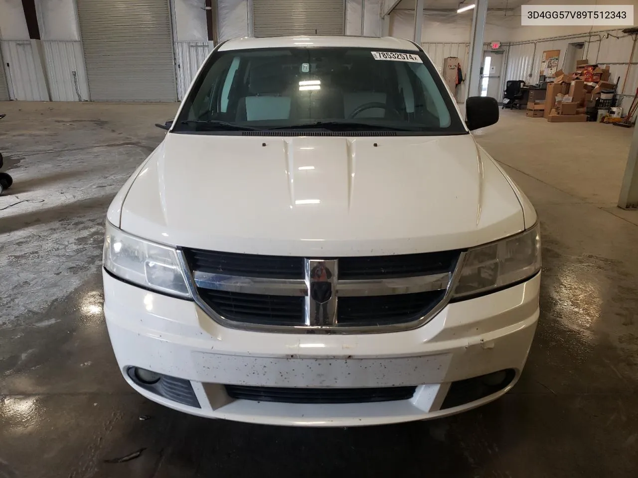 2009 Dodge Journey Sxt VIN: 3D4GG57V89T512343 Lot: 78532574