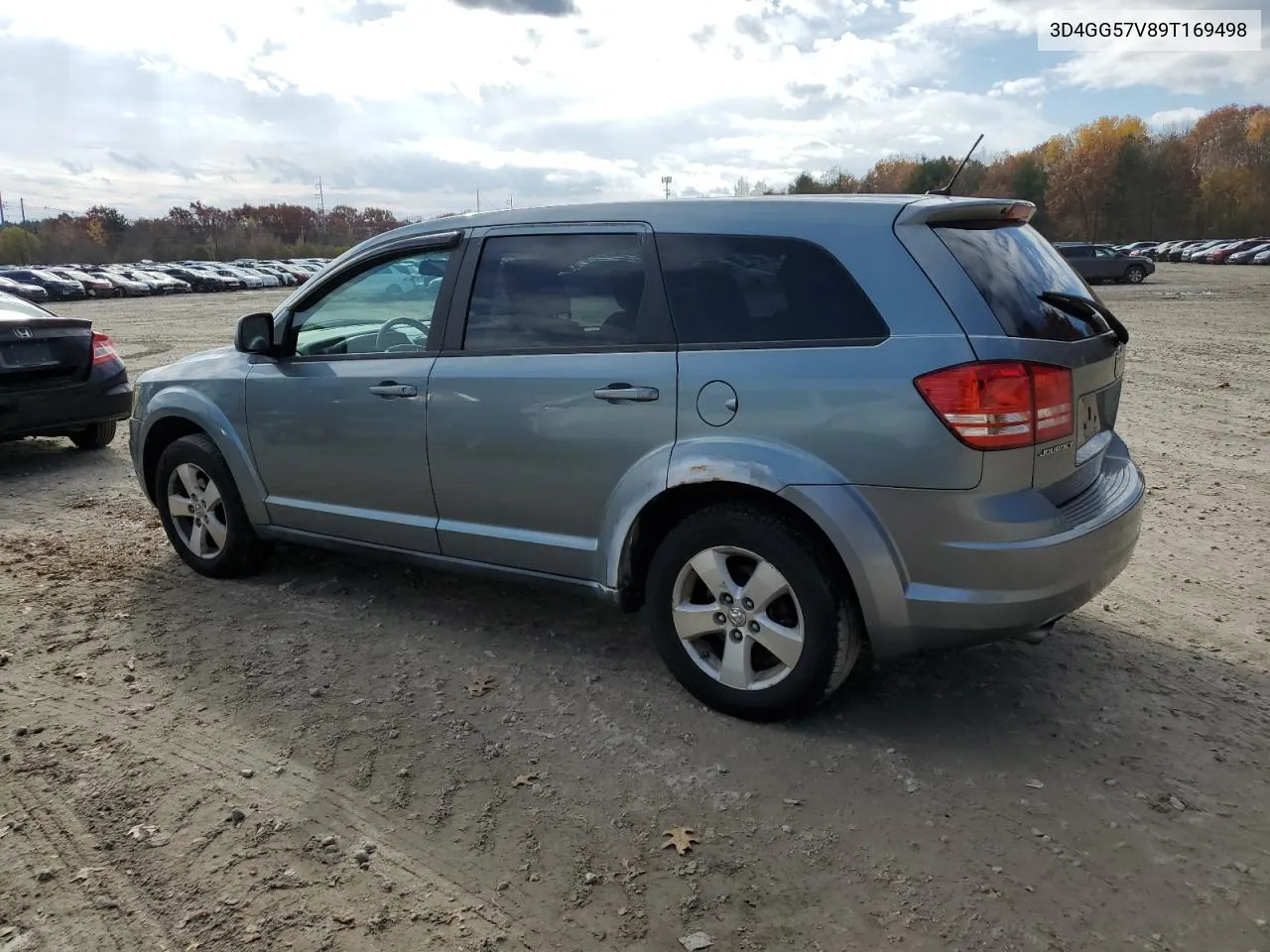 2009 Dodge Journey Sxt VIN: 3D4GG57V89T169498 Lot: 78770184