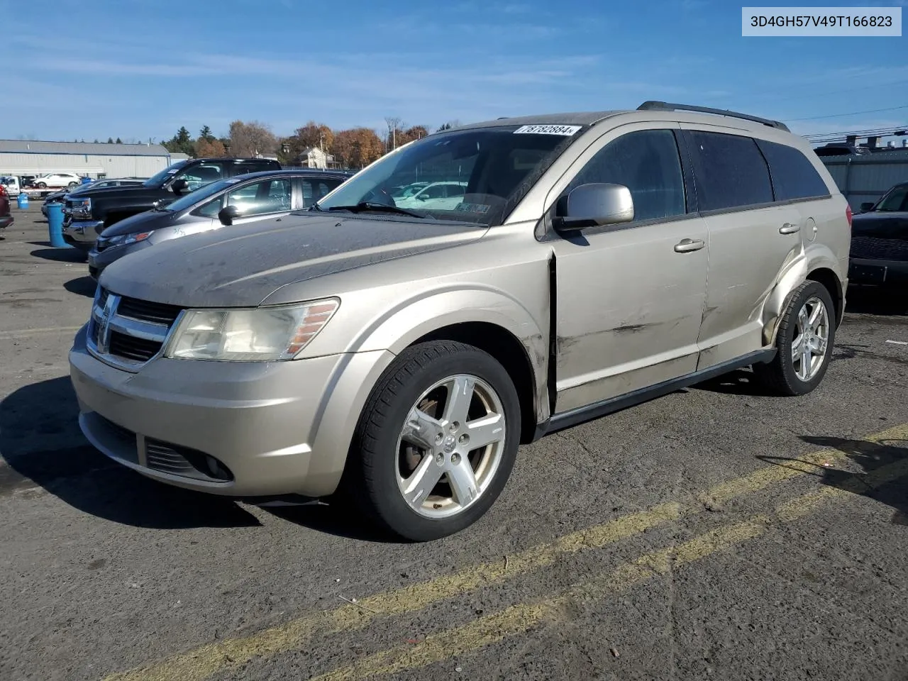 2009 Dodge Journey Sxt VIN: 3D4GH57V49T166823 Lot: 78782884