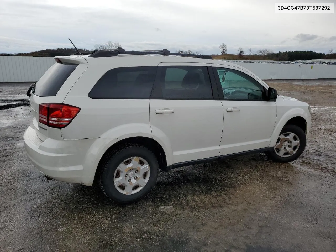 2009 Dodge Journey Se VIN: 3D4GG47B79T587292 Lot: 78999984