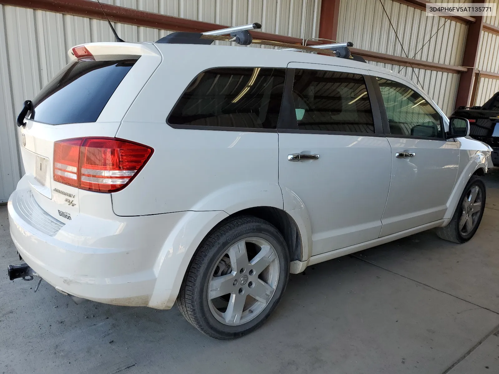 3D4PH6FV5AT135771 2010 Dodge Journey R/T