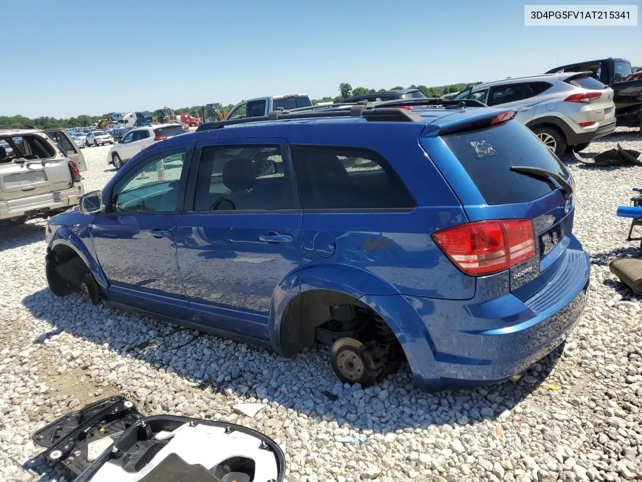 2010 Dodge Journey Sxt VIN: 3D4PG5FV1AT215341 Lot: 61075074