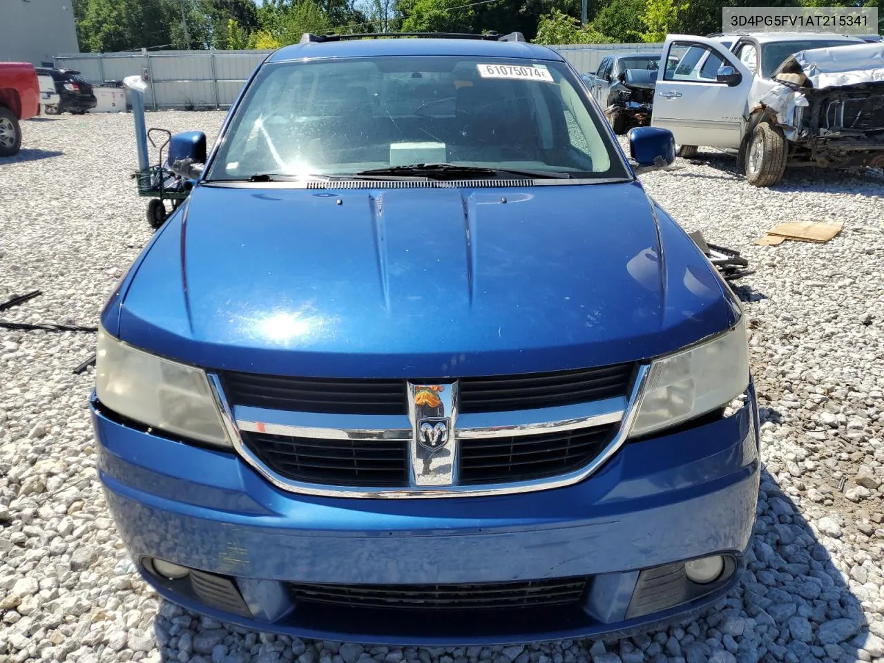 2010 Dodge Journey Sxt VIN: 3D4PG5FV1AT215341 Lot: 61075074