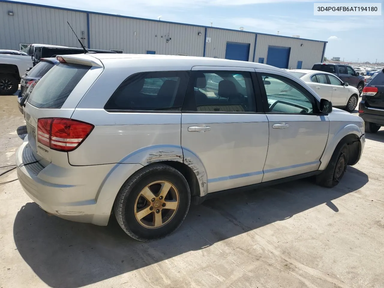 2010 Dodge Journey Se VIN: 3D4PG4FB6AT194180 Lot: 61515534