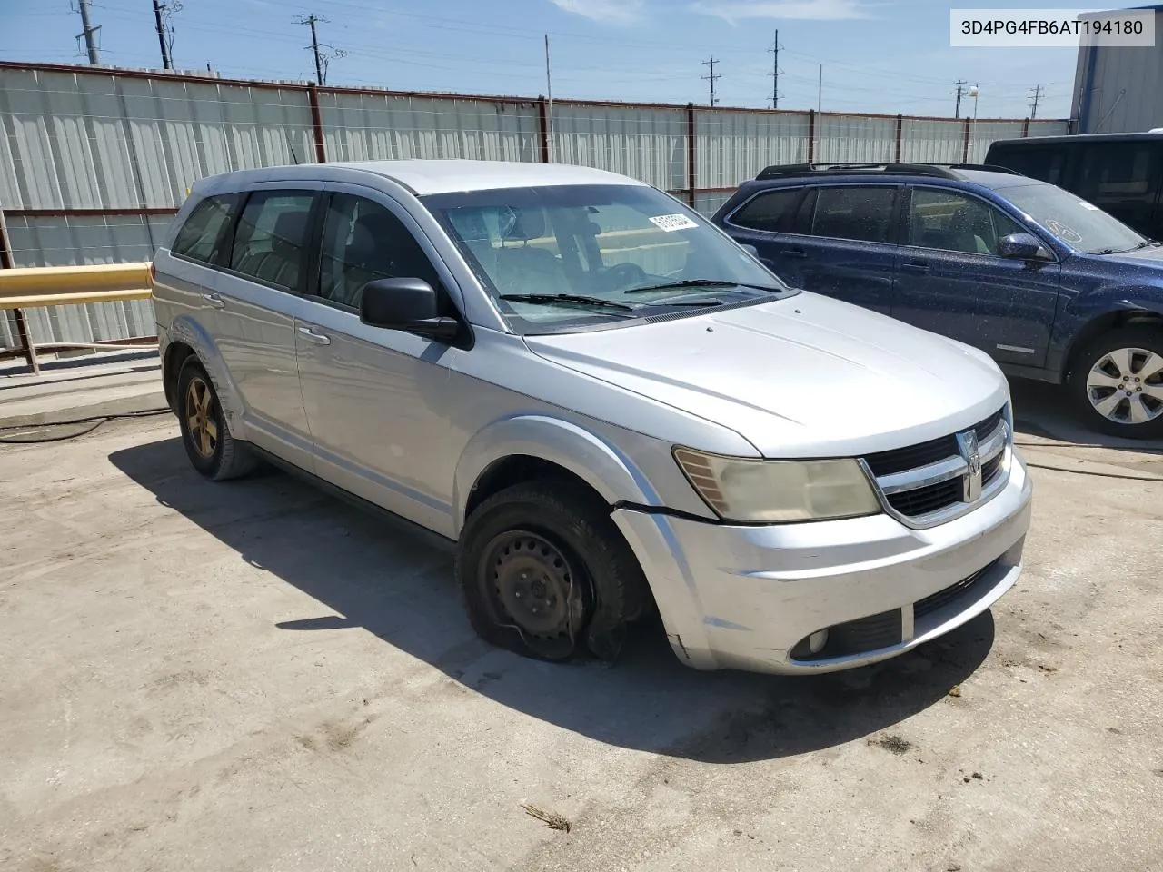 2010 Dodge Journey Se VIN: 3D4PG4FB6AT194180 Lot: 61515534