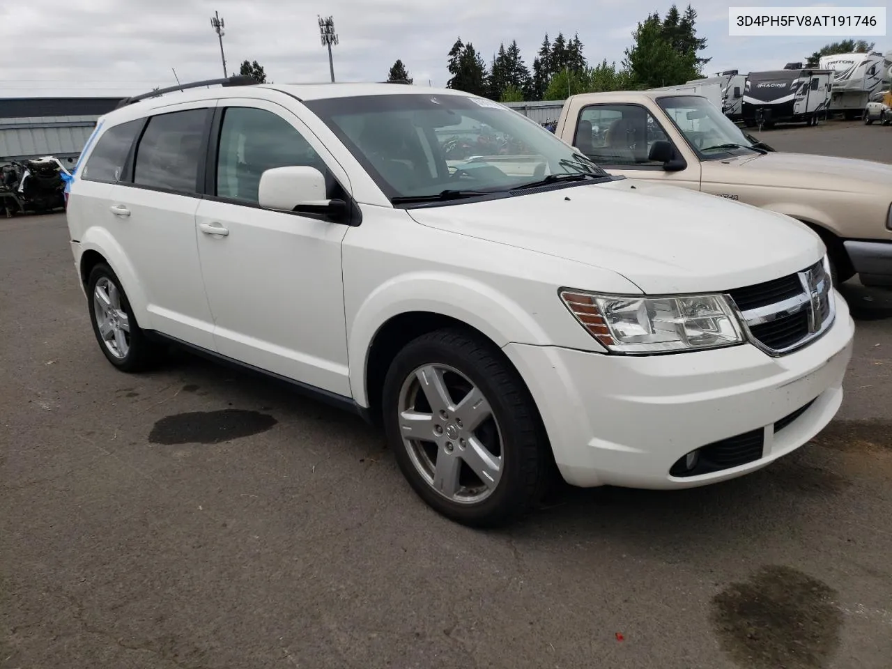 2010 Dodge Journey Sxt VIN: 3D4PH5FV8AT191746 Lot: 67614104