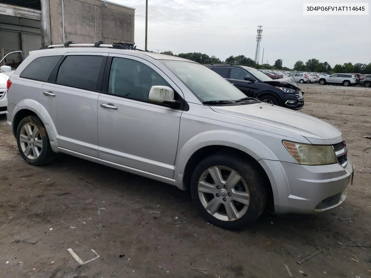 2010 Dodge Journey R/T VIN: 3D4PG6FV1AT114645 Lot: 68059494