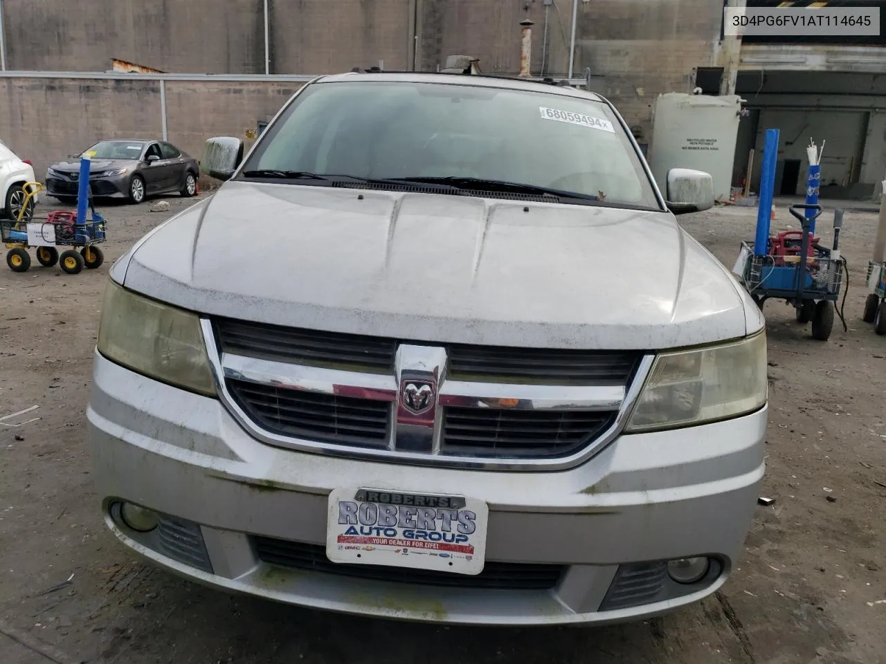 2010 Dodge Journey R/T VIN: 3D4PG6FV1AT114645 Lot: 68059494