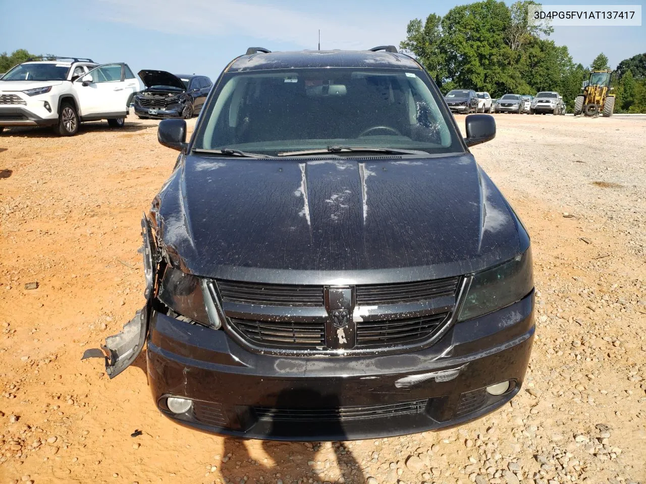 2010 Dodge Journey Sxt VIN: 3D4PG5FV1AT137417 Lot: 68695204