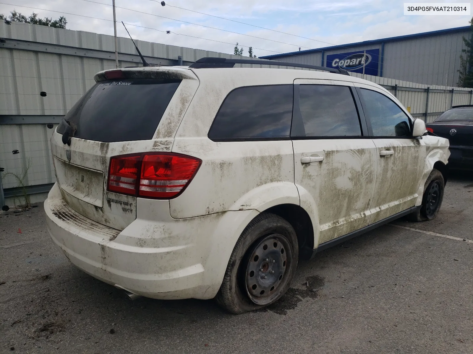 2010 Dodge Journey Sxt VIN: 3D4PG5FV6AT210314 Lot: 68873244