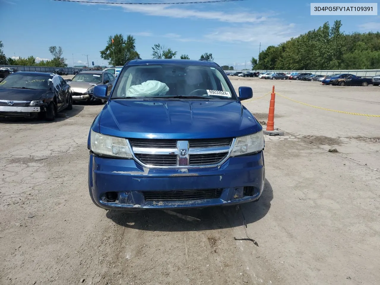 2010 Dodge Journey Sxt VIN: 3D4PG5FV1AT109391 Lot: 69233524