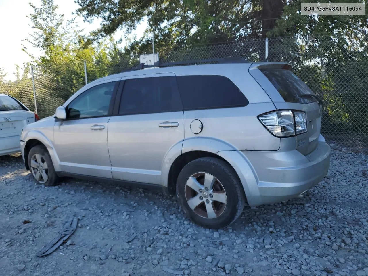 2010 Dodge Journey Sxt VIN: 3D4PG5FV8AT116094 Lot: 69968314