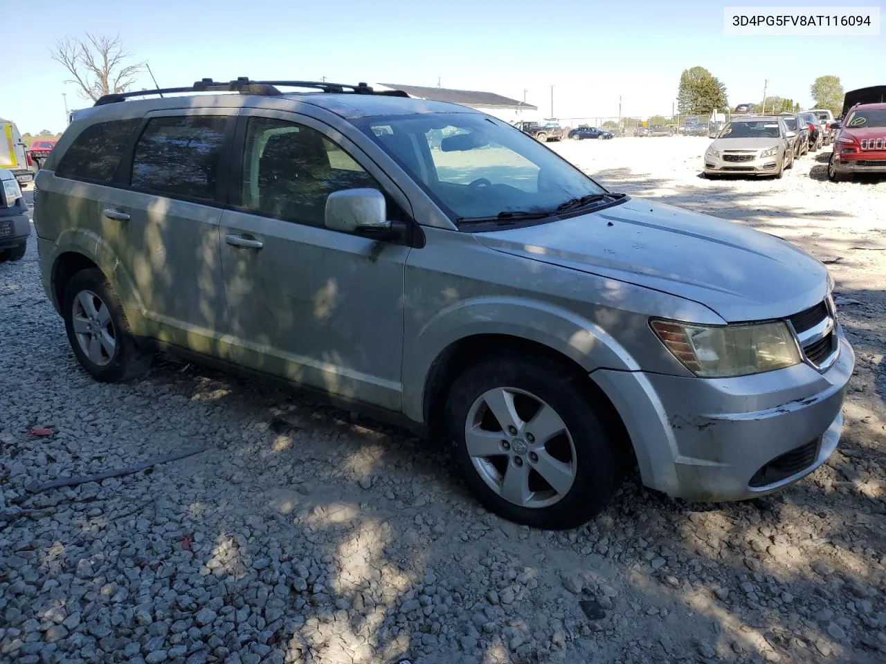 2010 Dodge Journey Sxt VIN: 3D4PG5FV8AT116094 Lot: 69968314