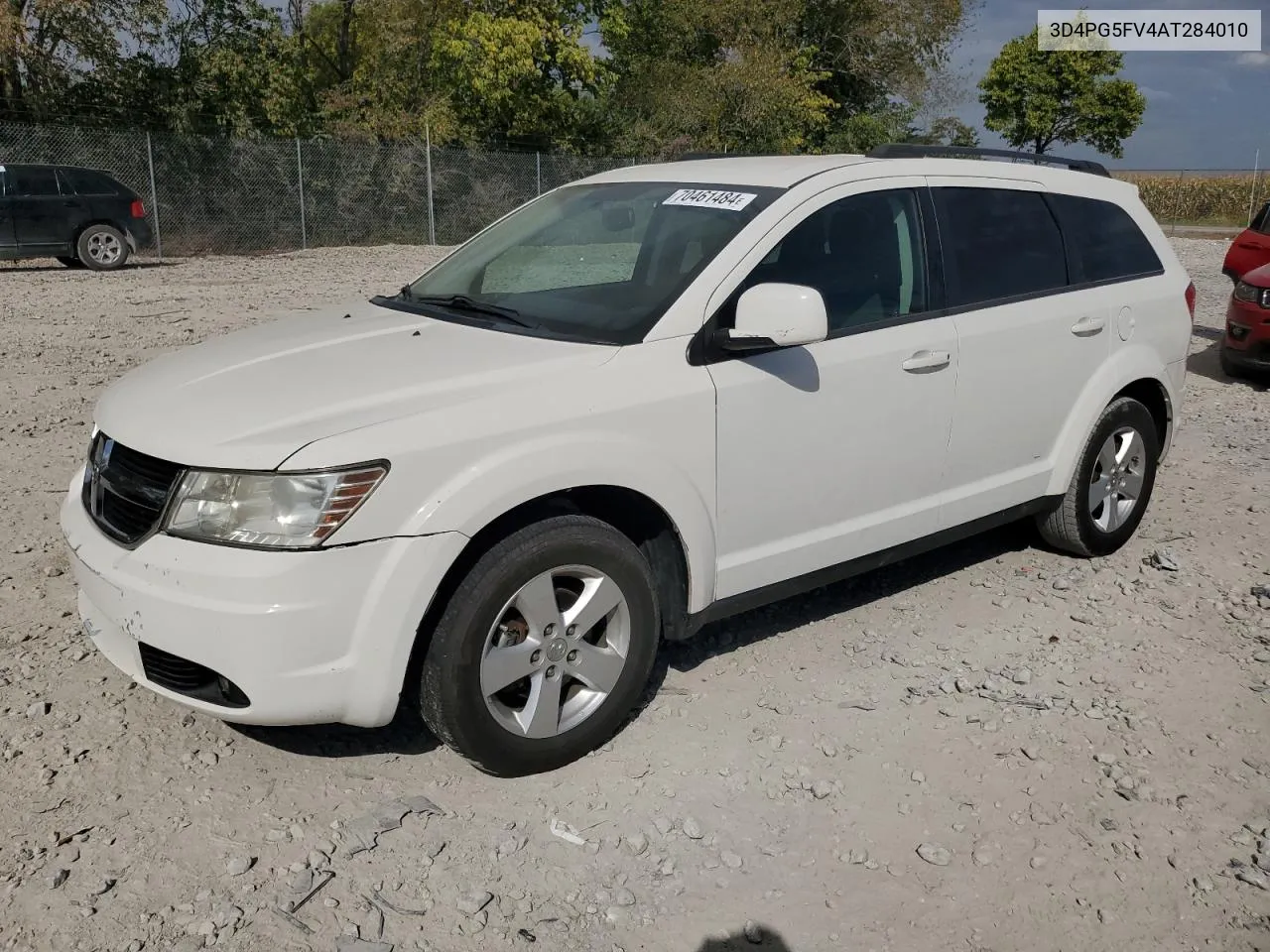 2010 Dodge Journey Sxt VIN: 3D4PG5FV4AT284010 Lot: 70461484