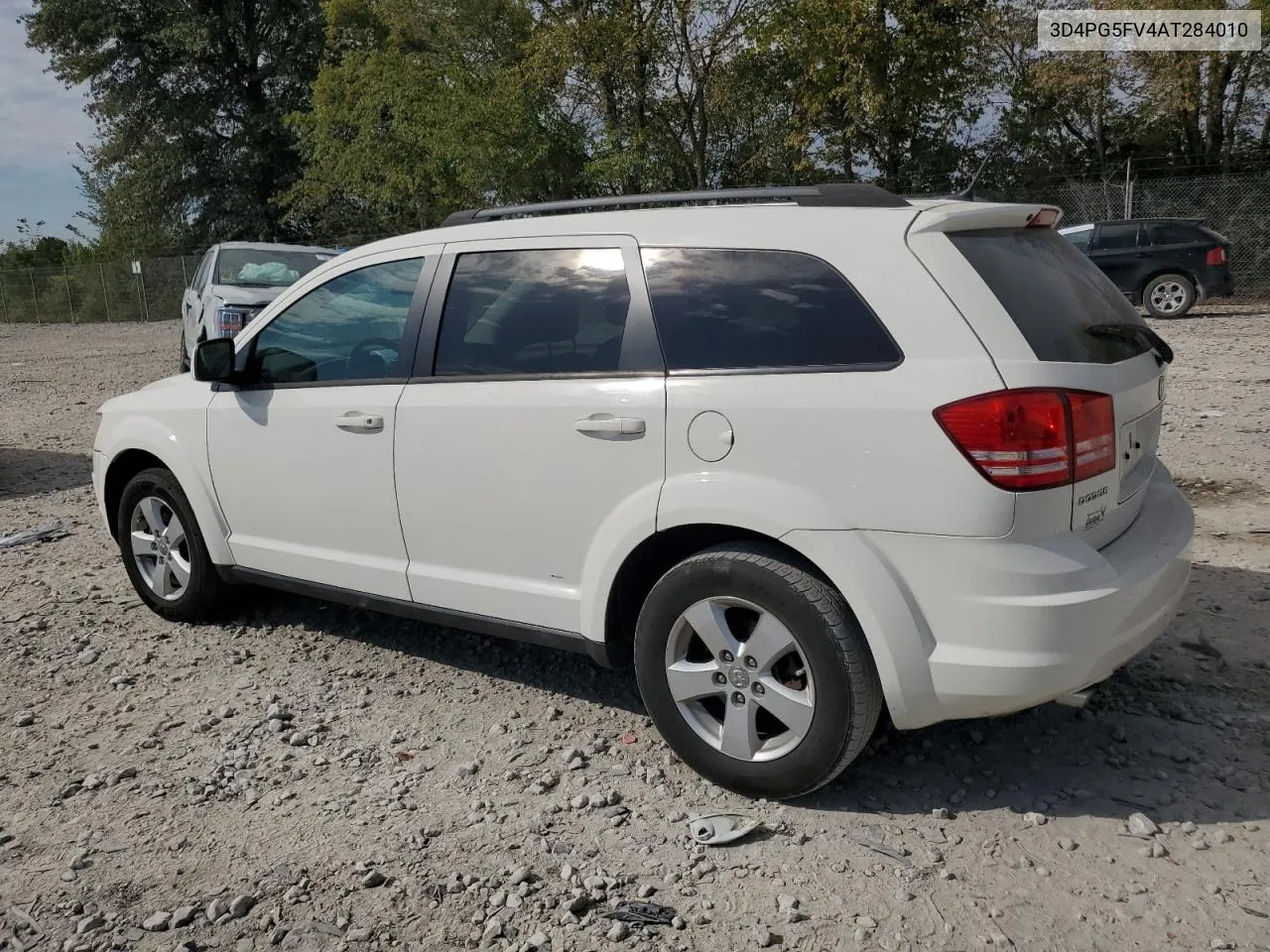 2010 Dodge Journey Sxt VIN: 3D4PG5FV4AT284010 Lot: 70461484