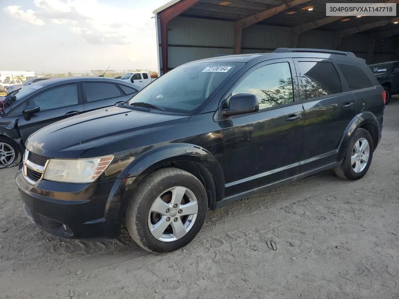 2010 Dodge Journey Sxt VIN: 3D4PG5FVXAT147718 Lot: 72136164