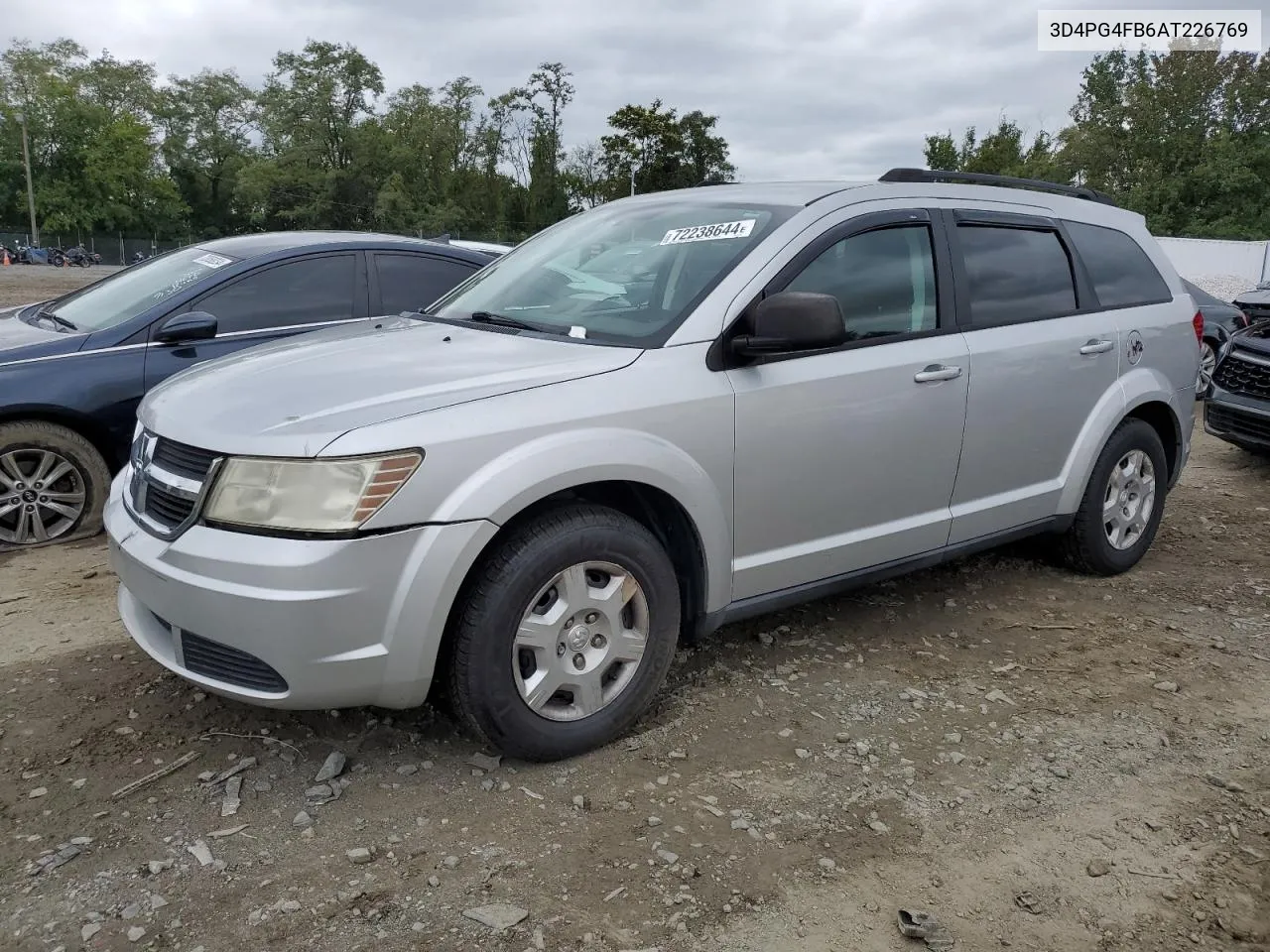 2010 Dodge Journey Se VIN: 3D4PG4FB6AT226769 Lot: 72238644