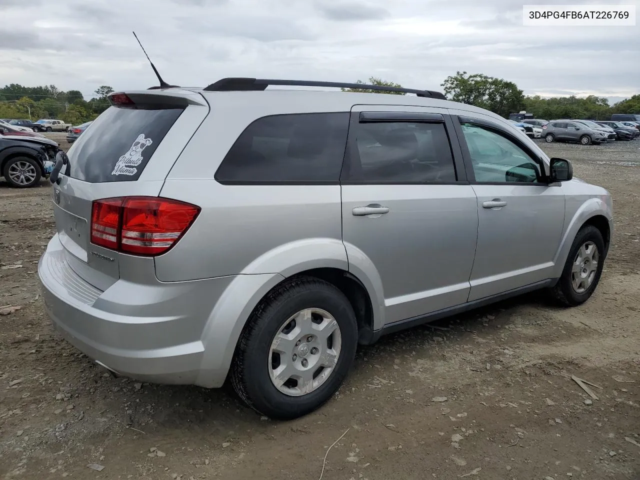 2010 Dodge Journey Se VIN: 3D4PG4FB6AT226769 Lot: 72238644