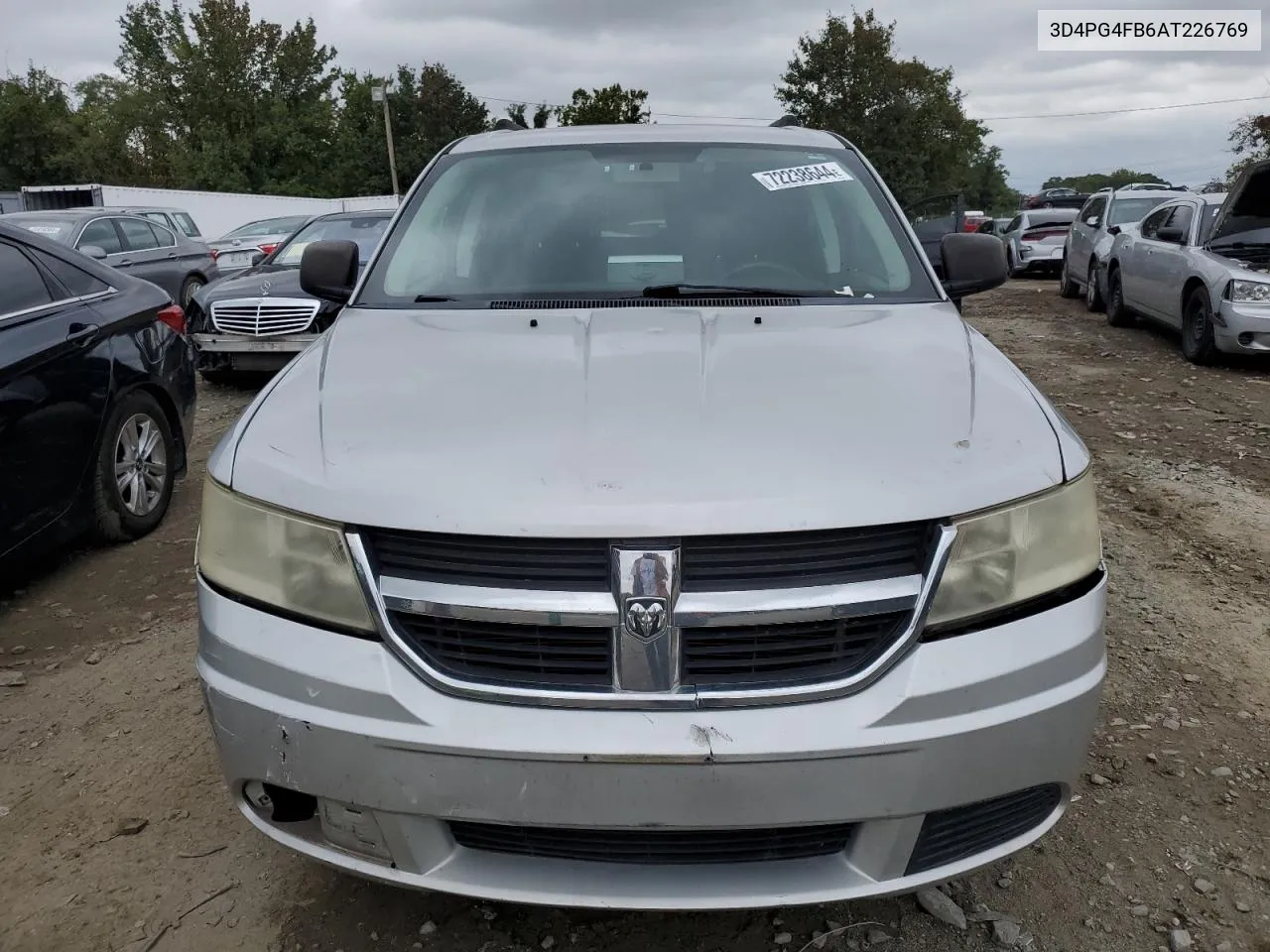 2010 Dodge Journey Se VIN: 3D4PG4FB6AT226769 Lot: 72238644