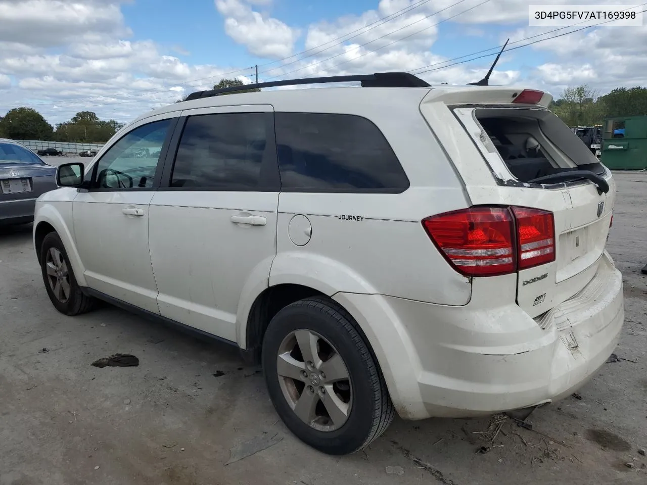 2010 Dodge Journey Sxt VIN: 3D4PG5FV7AT169398 Lot: 72253714