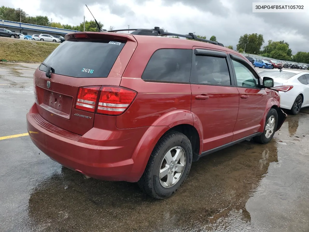 2010 Dodge Journey Se VIN: 3D4PG4FB5AT105702 Lot: 73052694