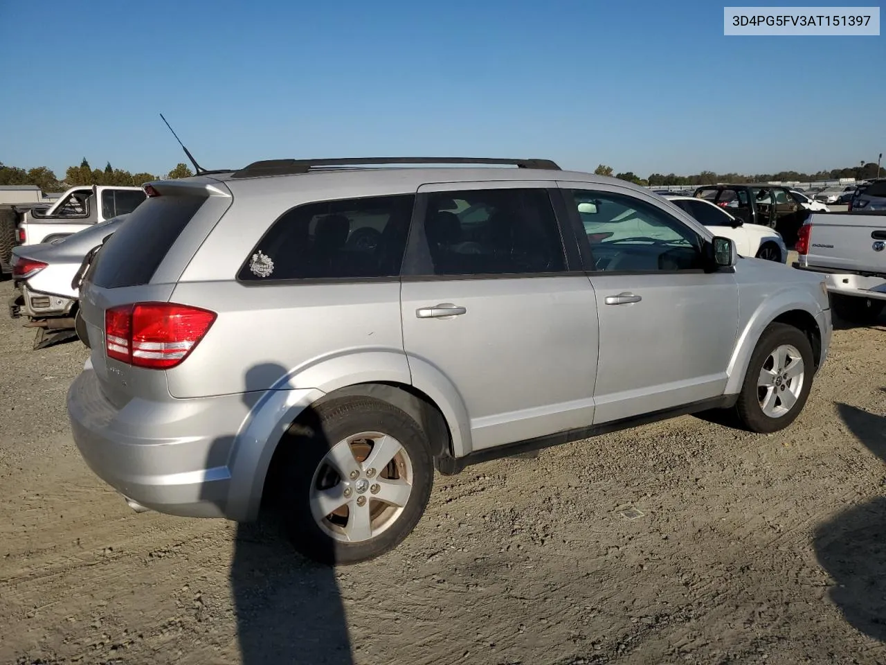 2010 Dodge Journey Sxt VIN: 3D4PG5FV3AT151397 Lot: 73429844