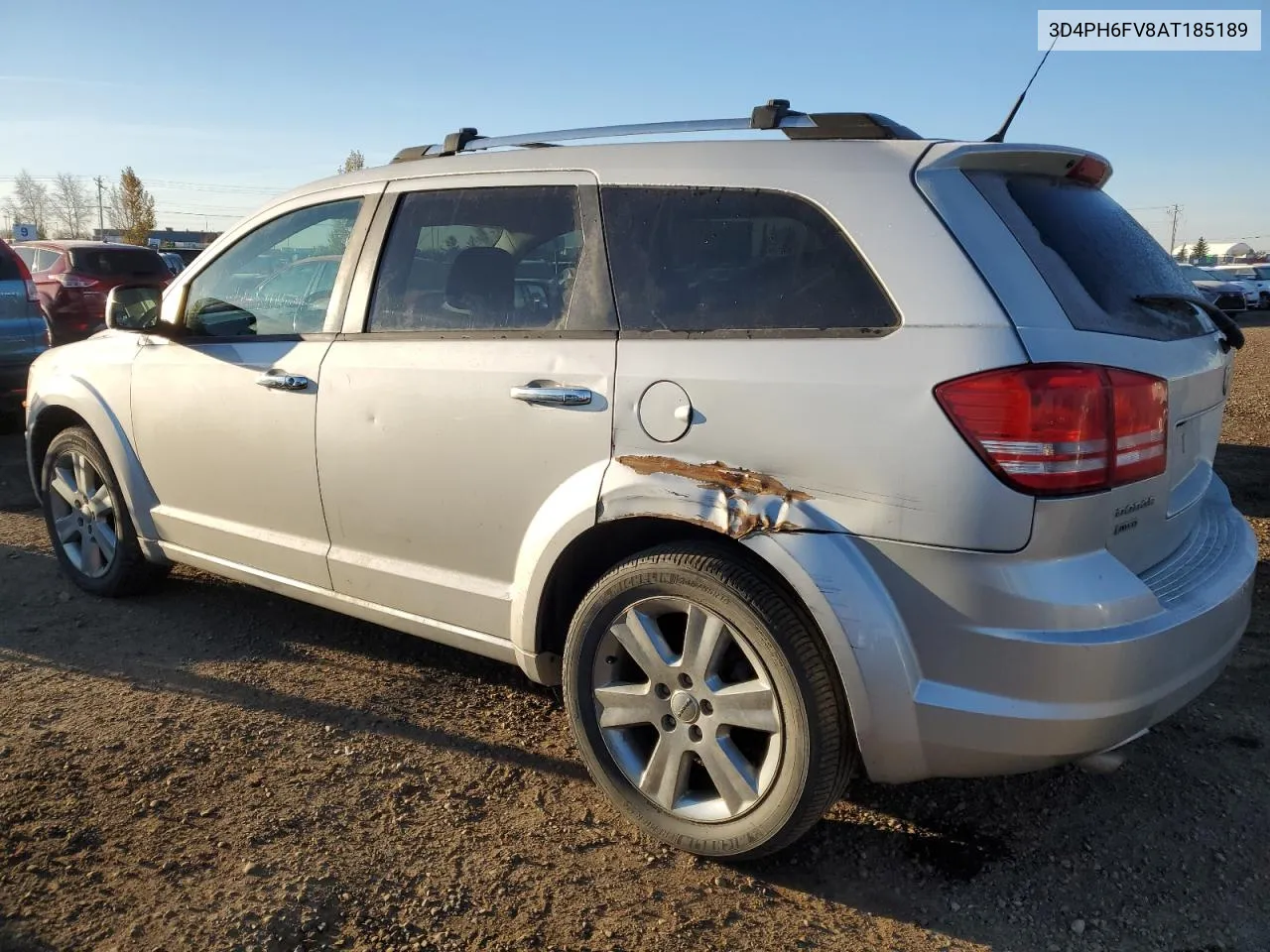 2010 Dodge Journey R/T VIN: 3D4PH6FV8AT185189 Lot: 74493714