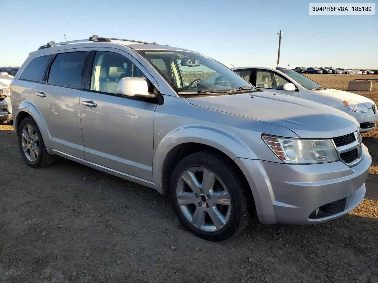 2010 Dodge Journey R/T VIN: 3D4PH6FV8AT185189 Lot: 74493714