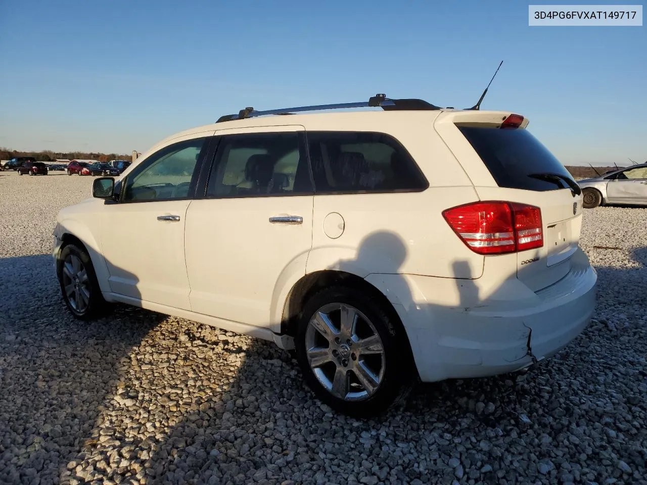 2010 Dodge Journey R/T VIN: 3D4PG6FVXAT149717 Lot: 74794343