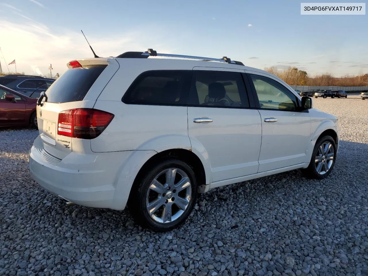 2010 Dodge Journey R/T VIN: 3D4PG6FVXAT149717 Lot: 74794343