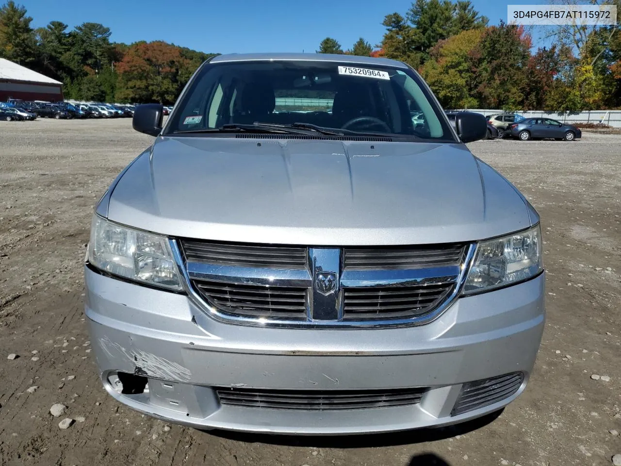 2010 Dodge Journey Se VIN: 3D4PG4FB7AT115972 Lot: 75320964