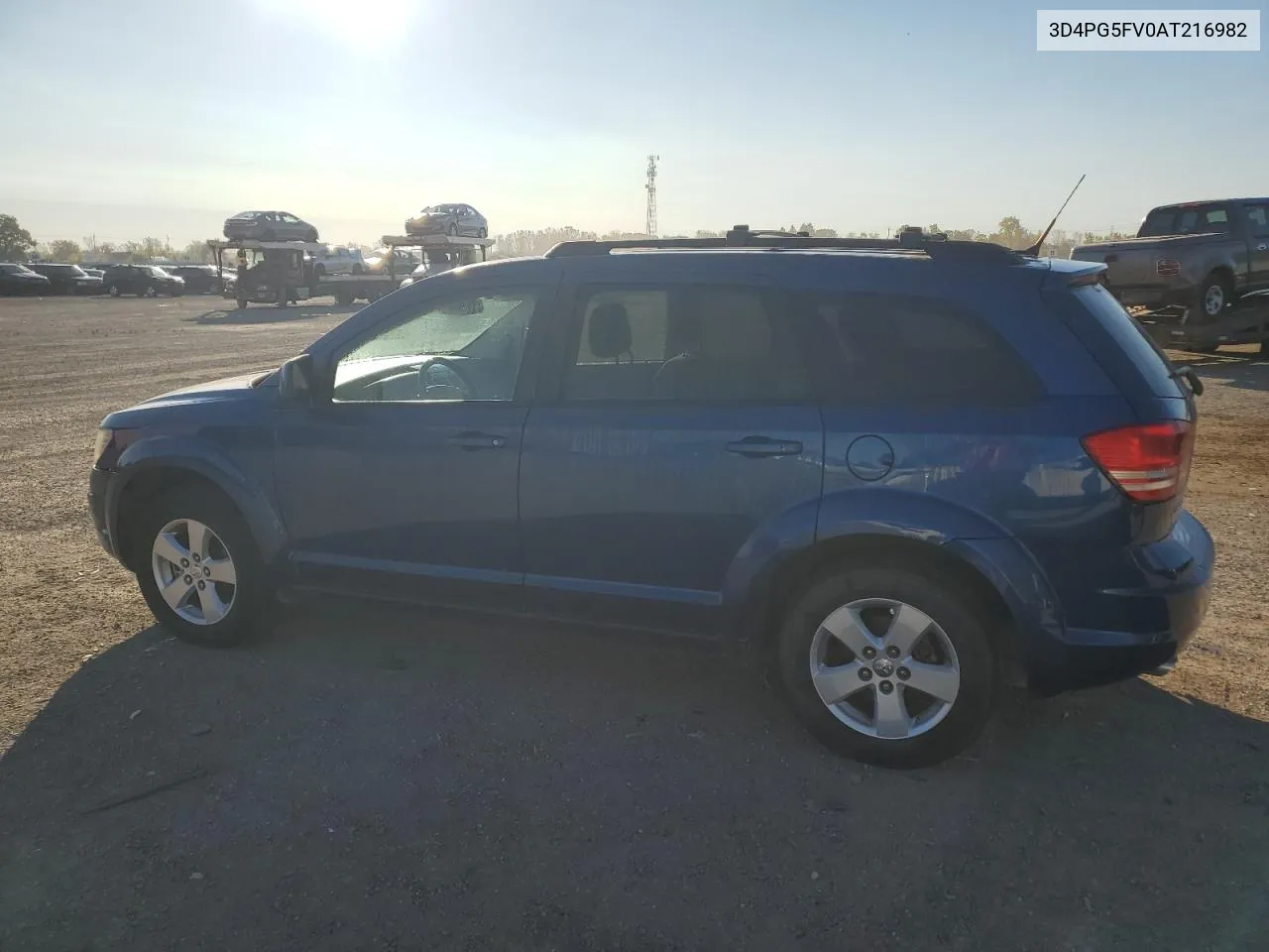 2010 Dodge Journey Sxt VIN: 3D4PG5FV0AT216982 Lot: 75619574