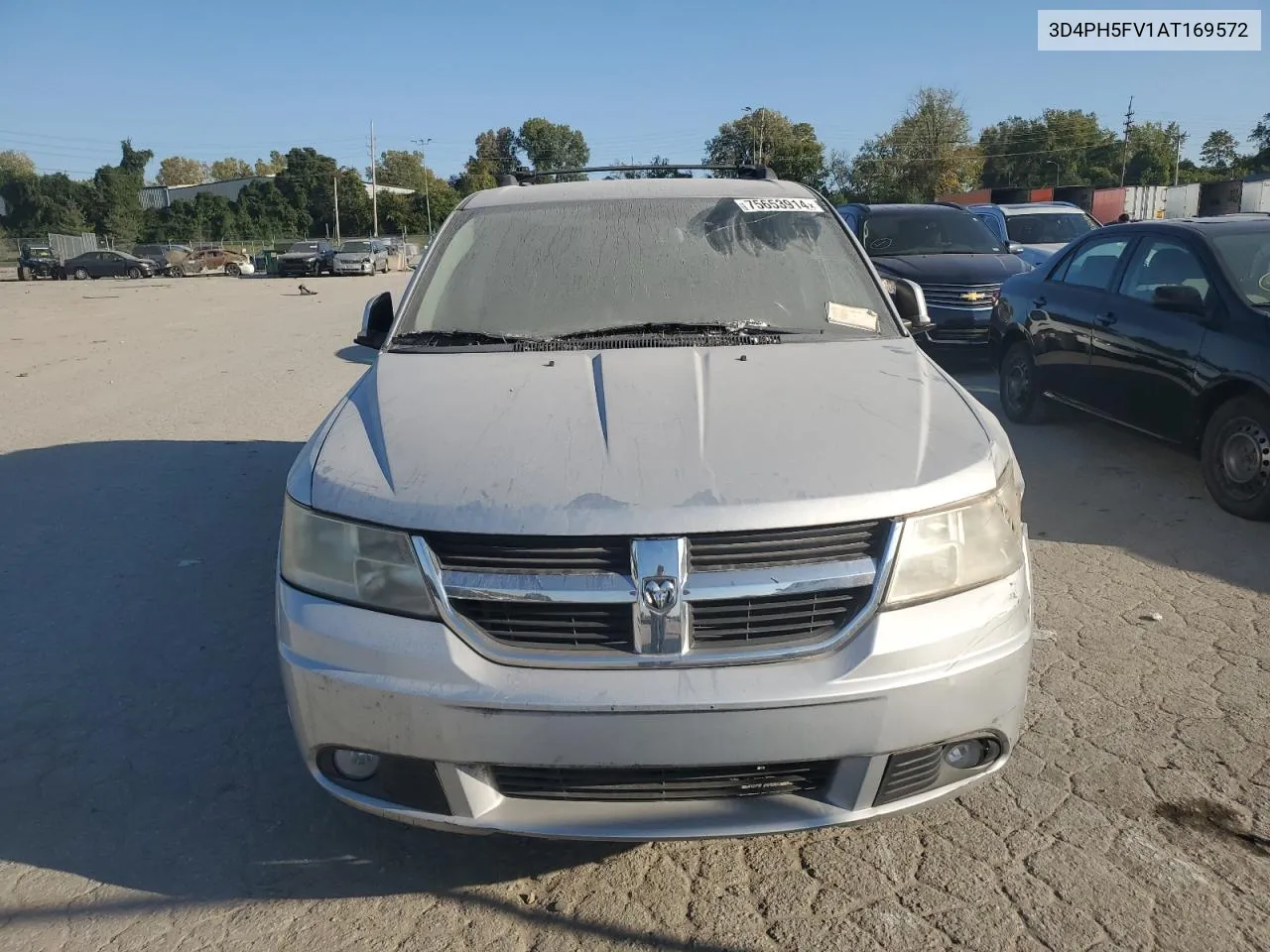 2010 Dodge Journey Sxt VIN: 3D4PH5FV1AT169572 Lot: 75653914