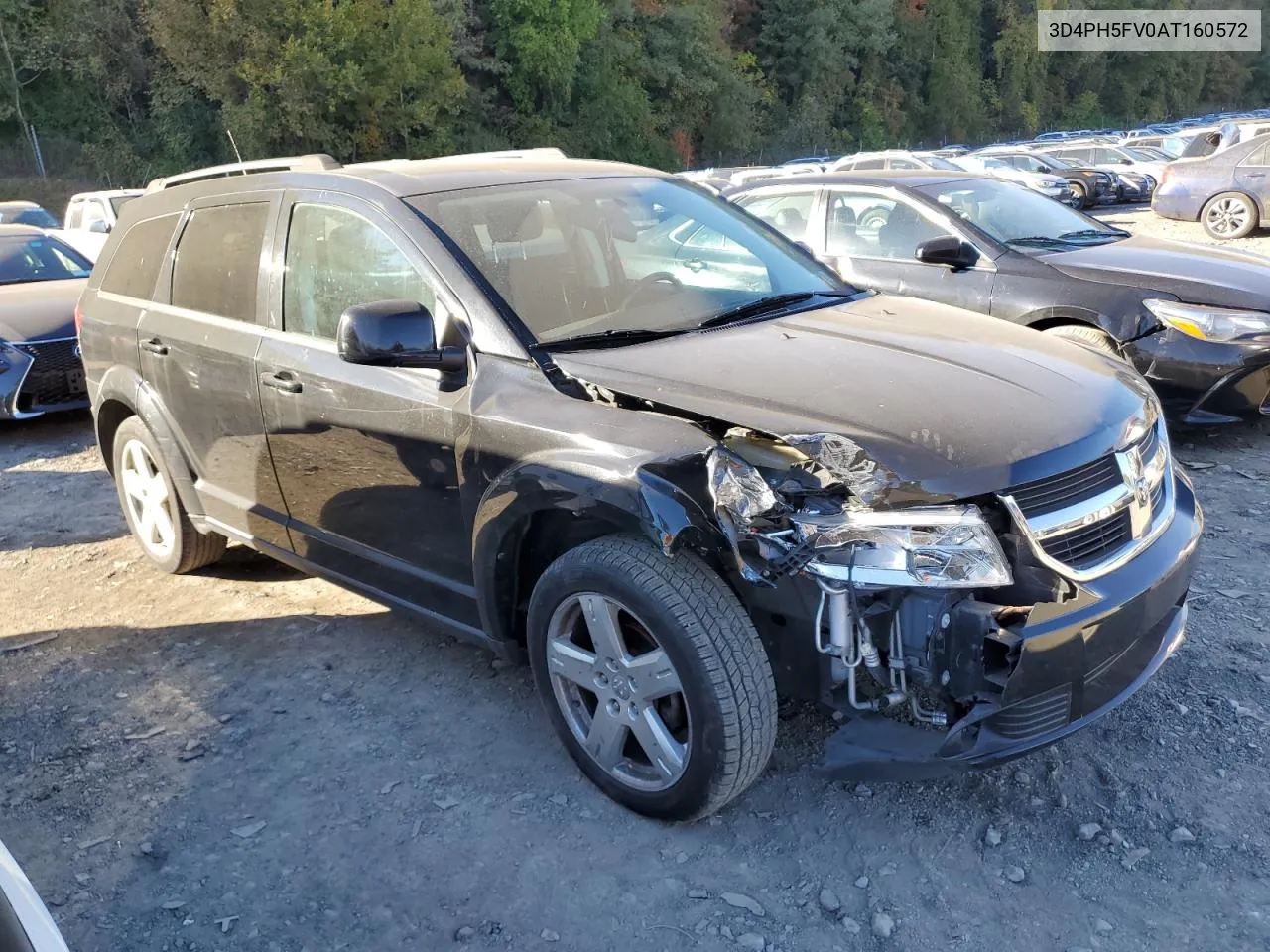 2010 Dodge Journey Sxt VIN: 3D4PH5FV0AT160572 Lot: 76070024