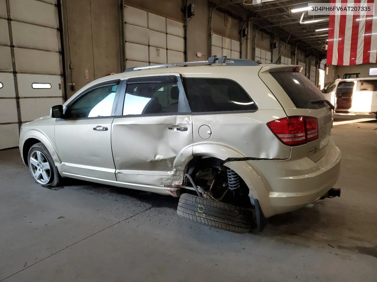 2010 Dodge Journey R/T VIN: 3D4PH6FV6AT207335 Lot: 76270634