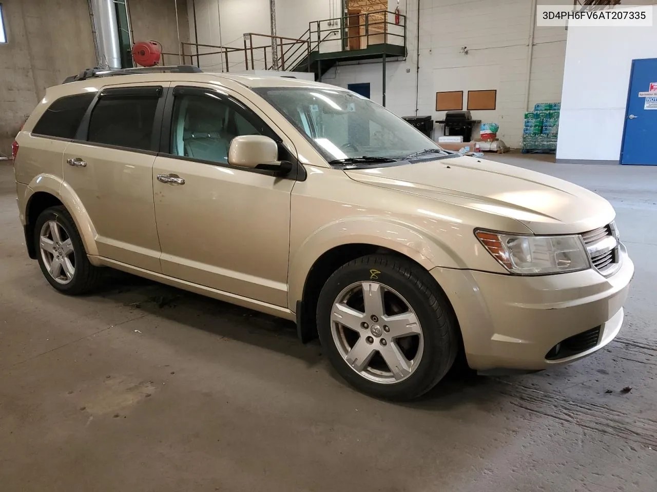 2010 Dodge Journey R/T VIN: 3D4PH6FV6AT207335 Lot: 76270634