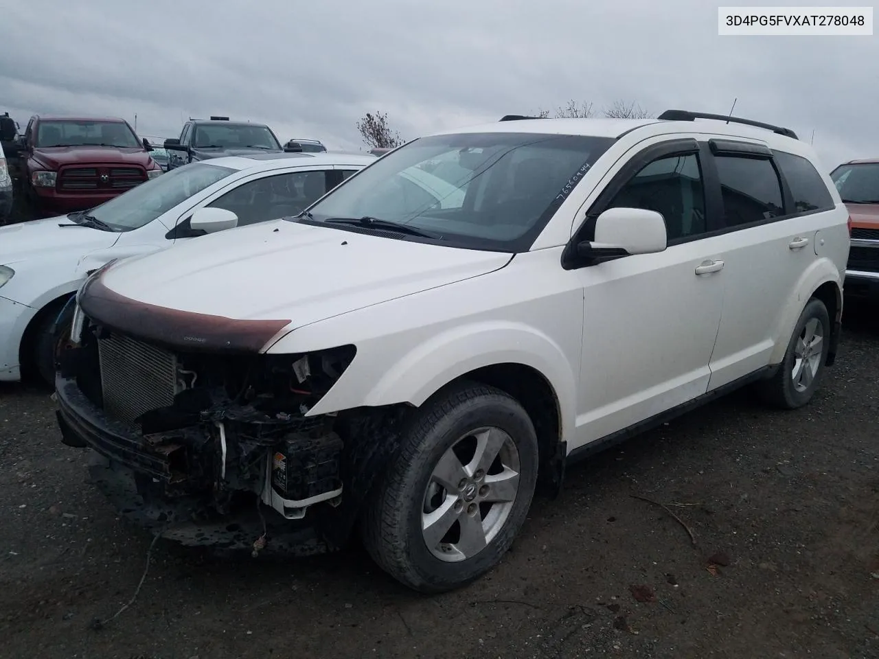 2010 Dodge Journey Sxt VIN: 3D4PG5FVXAT278048 Lot: 76560944