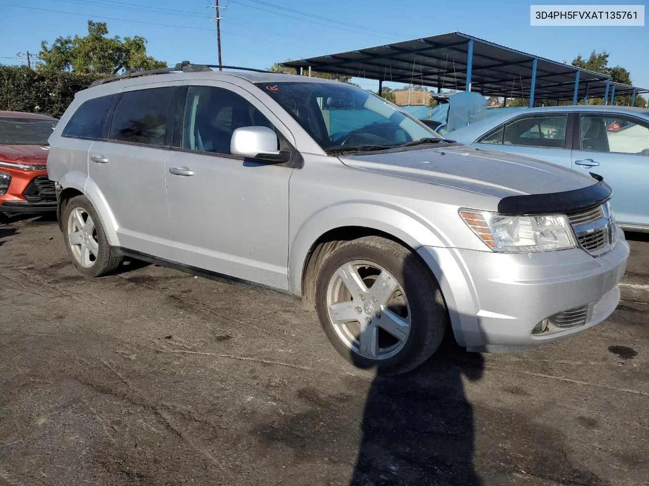 2010 Dodge Journey Sxt VIN: 3D4PH5FVXAT135761 Lot: 77126414