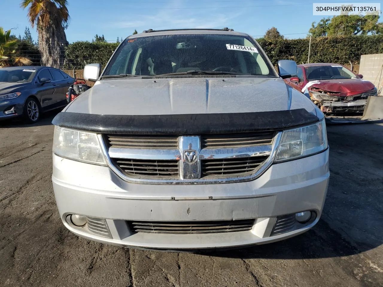 2010 Dodge Journey Sxt VIN: 3D4PH5FVXAT135761 Lot: 77126414