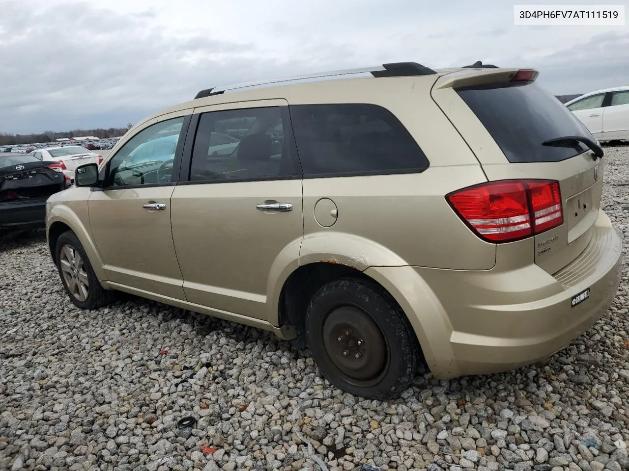 2010 Dodge Journey R/T VIN: 3D4PH6FV7AT111519 Lot: 78282504