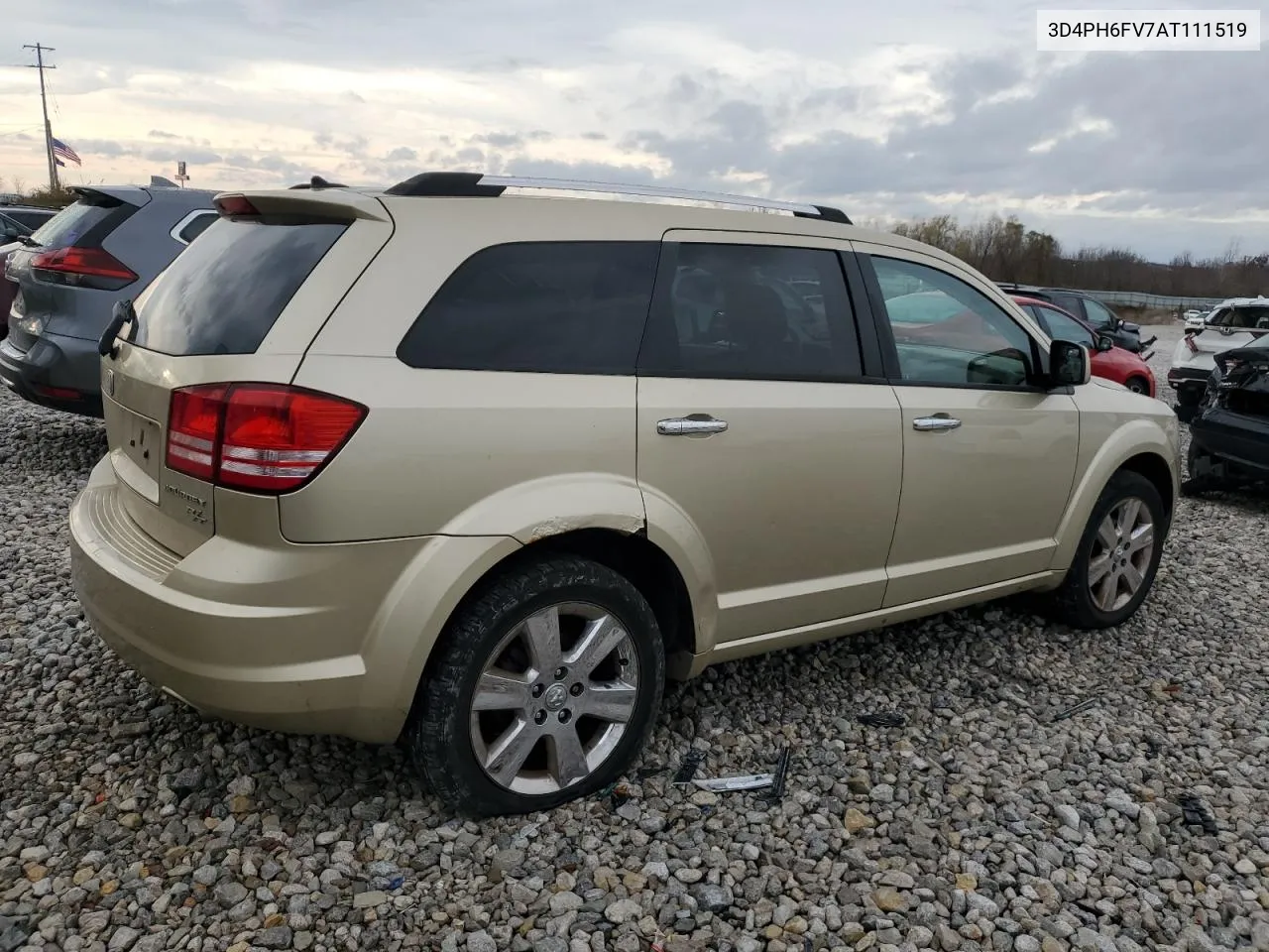 2010 Dodge Journey R/T VIN: 3D4PH6FV7AT111519 Lot: 78282504