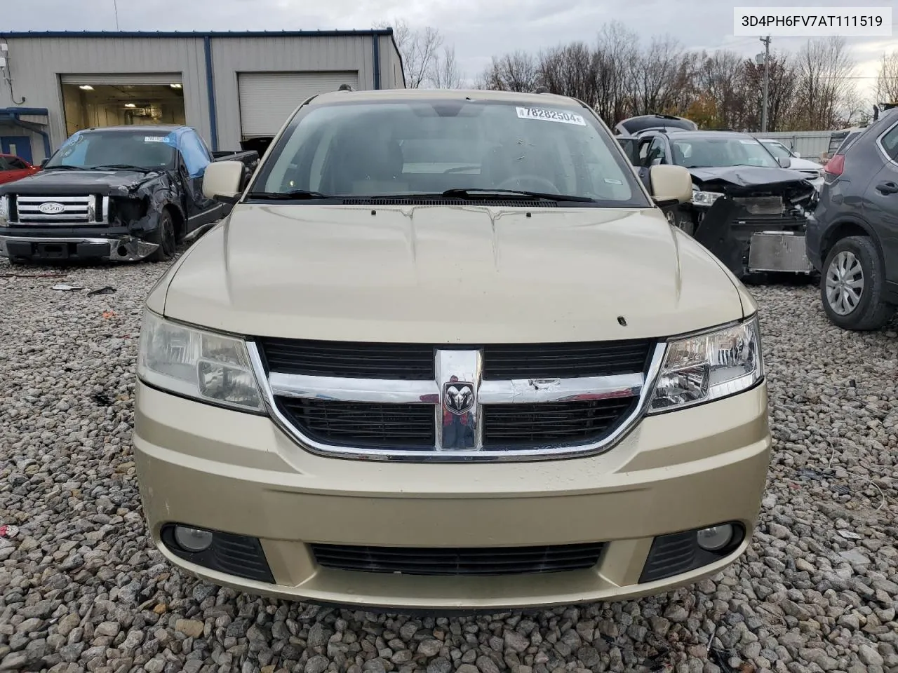 2010 Dodge Journey R/T VIN: 3D4PH6FV7AT111519 Lot: 78282504