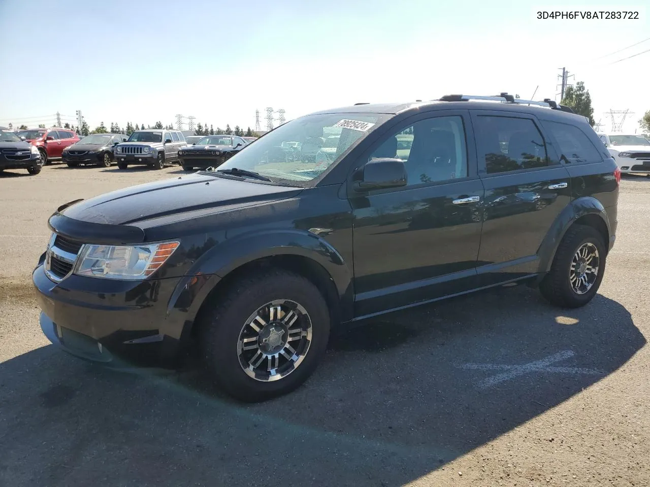 2010 Dodge Journey R/T VIN: 3D4PH6FV8AT283722 Lot: 78925424