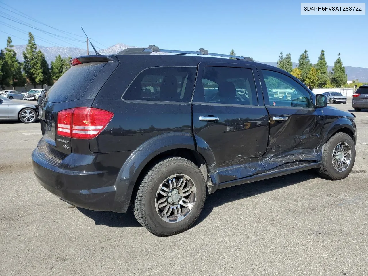 2010 Dodge Journey R/T VIN: 3D4PH6FV8AT283722 Lot: 78925424