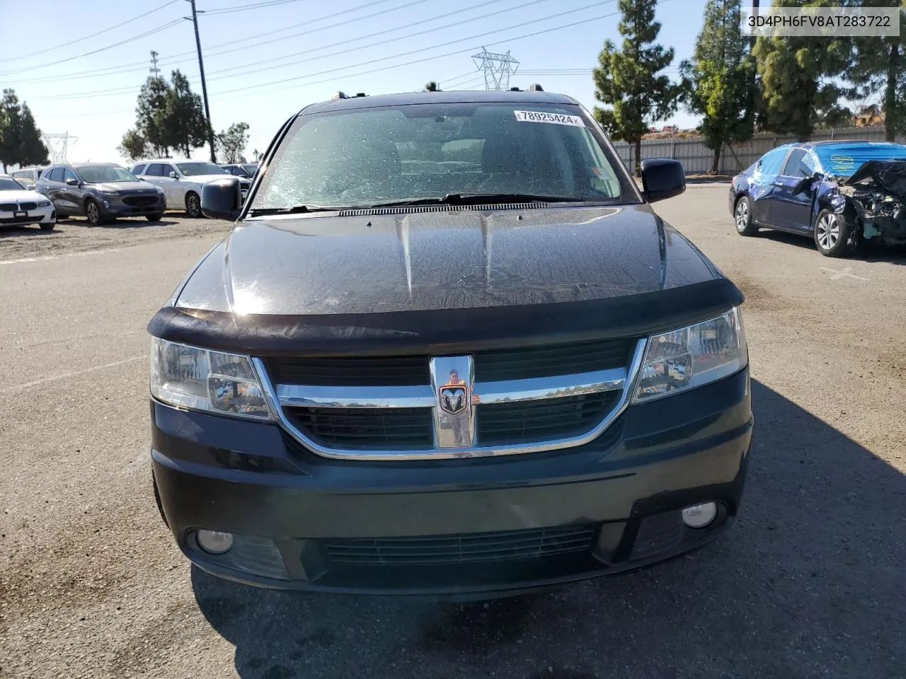 2010 Dodge Journey R/T VIN: 3D4PH6FV8AT283722 Lot: 78925424